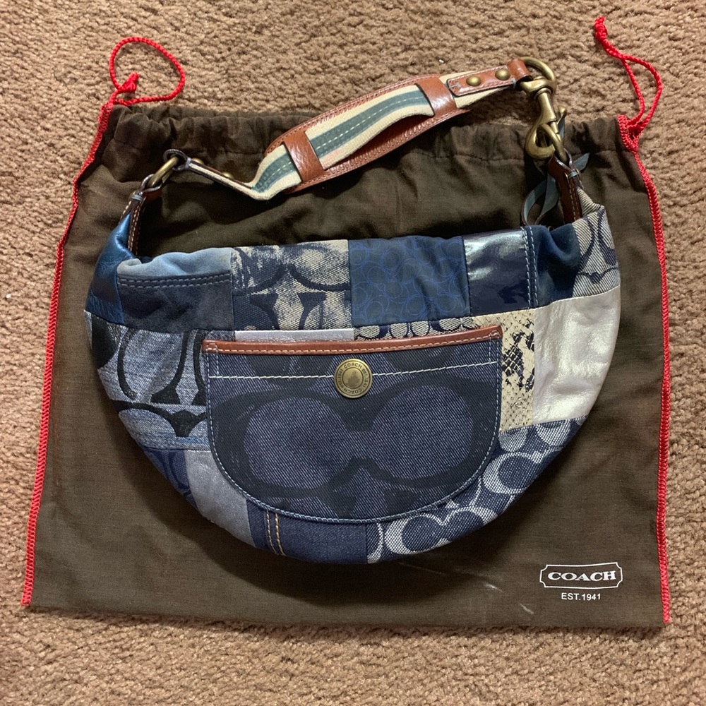 Coach patchwork purse - image 1